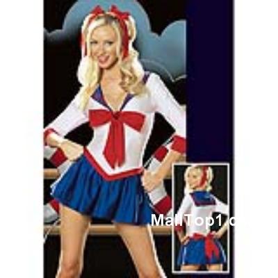 sexy school girl,Schoolgirl Blues Costume,Schoolgirl Outfits,#M1776