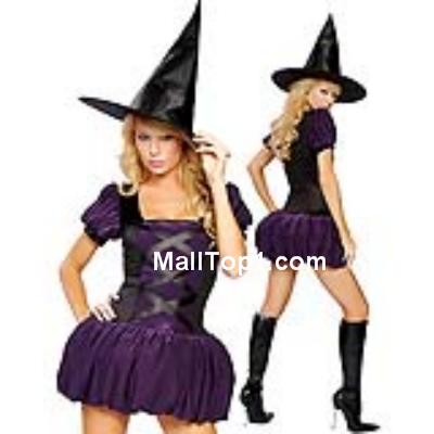 Halloween Costumes, Witch Halloween Costume wholesale,#W1709