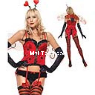 Sexy lingerie china,Bikini.Bra Set/Top Set,Dress,#N1167,Sexy Halloween Marine Costume Navy Naughty Nurse Costume,Bee,Bug,Butterfly