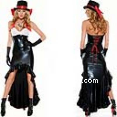 Sexy Gowns, Sexy Vinyl Club Gown , Sexy Night Gowns, Clubwear Uniforms,#N2261