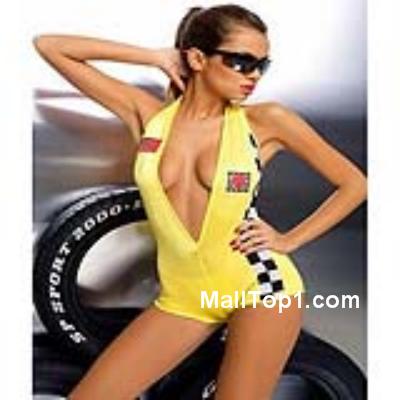 Race Car Driver Costume,Sports,Sexy Racergirl Costume,racer short sleeved Costume, #MZ1836