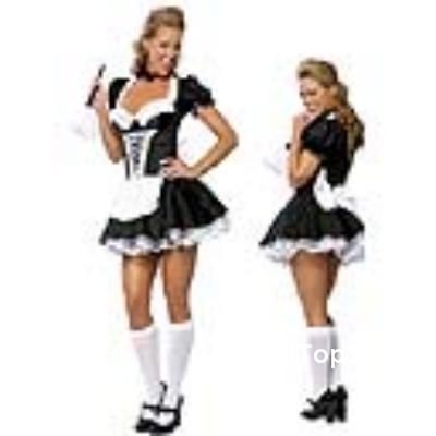 Sexy Adult French Maid Costume,Sexy lingerie china wholesale,#M1316