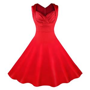 Retro Dresses for Women 1960, Vintage Dresses 1950