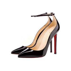 Ankle Strap High-Heeled Pumps, OL Pointed Toe Stiletto High Heels, Party Court Shoes, #SWS12112