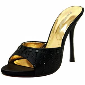 Platform Shoes, Slip on Mid Heel Mules, Mid Heel Mules, #SWH11054