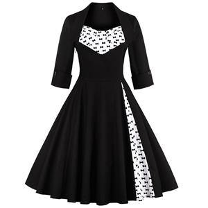 Retro Dresses for Women 1960, Vintage Dresses 1950