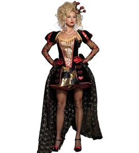 Deluxe Wonderland Queen Costume, Deluxe Red Queen Costume, Deluxe Evil Queen Costume, #N2403