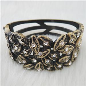 Diamond Daisy bracelet, Cheap rhinestone costume jewelry, Sexy Jewelry, #J7098