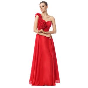 Maxi Dress, Long Cheap Dress, Prom Dress For Cheap, Red Flowers Prom Dresses, Women