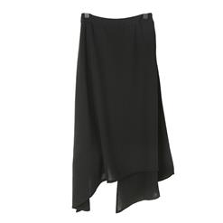Steampunk Black Skirt, Black Skirt for Women, Irregular Skirt, Pirate Costume, Gothic Cosplay Skirt, #N13064