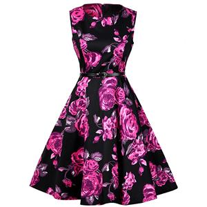 Retro Dresses for Women 1960, Vintage Dresses 1950