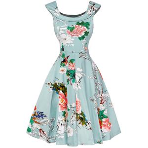 Retro Dresses for Women 1960, Vintage Dresses 1950