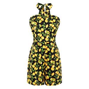 Jumpsuit for Women Short, Floral Print Jumpsuits for Women, Plunging Neckline Jumpsuit, Cutout Jumpsuit, Jumpsuit Romper, Fashion Jumpsuit, #N14035