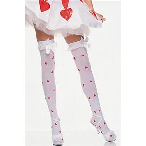 Opaque Heart Stockings, Sexy Stockings,sexy lingerie wholesale,Stockings wholesale, #HG1928