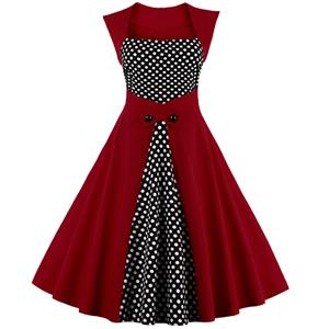 Retro Dresses for Women 1960, Vintage Dresses 1950