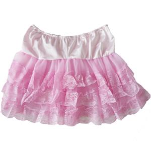 Petticoat With Lace Trim, pink Petticoat, sexy Petticoat, #HG1906