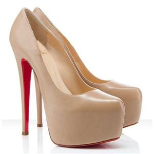 Apricot High Platform Pump, Apricot Stiletto High Heels, Nightclub Party Heel Pumps, #SWS12081