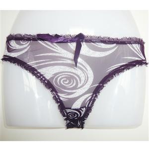 Patterned Boyshort, Lace petals, Full Coverage Panties, #PT7170