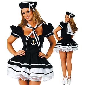 Flirty Sailor,Sexy Sailor Costume,Sexy Sailor Girl Costume,Sailor Sweetie, #M1783