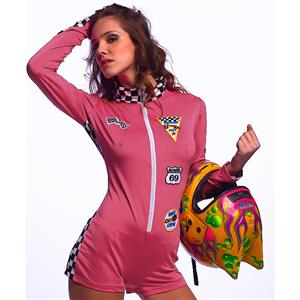 Racer Catsuit, Racer Girl Costume, Racer Chick Costume, #CP0153