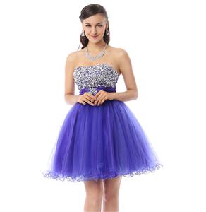 Fairy Violet A-line Mini Dress, Cheap Cocktail Dress, Girls Homecoming Dress on sale, Lovely Sweet 16 Dress, Prom Dress For Cheap, #Y30071
