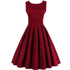 Retro Dresses for Women 1960, Vintage Dresses 1950