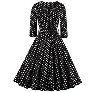 Retro Dresses for Women 1960, Vintage Dresses 1950