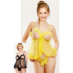 Sexy lingerie Babydoll wholesale, Fast ship, Funny,Sexy Babydoll Lingerie,Sheer Babydolls,#N1232