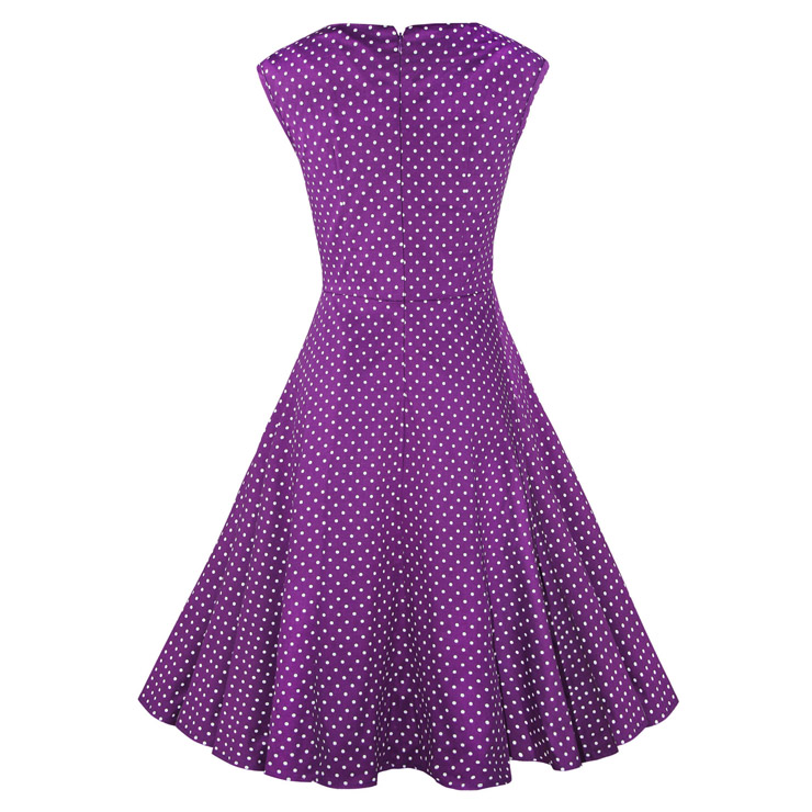Spring Garden Party Swing Dress, Summer Dress, Vintage Casual Retro Dress, Cotton Vintage Tea Dress, Rockabilly Swing Dress, Plus Size Dress, #N11071