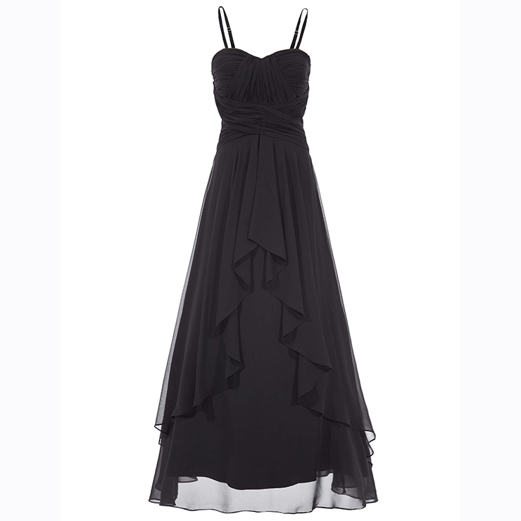 sweetheart neckline with straps