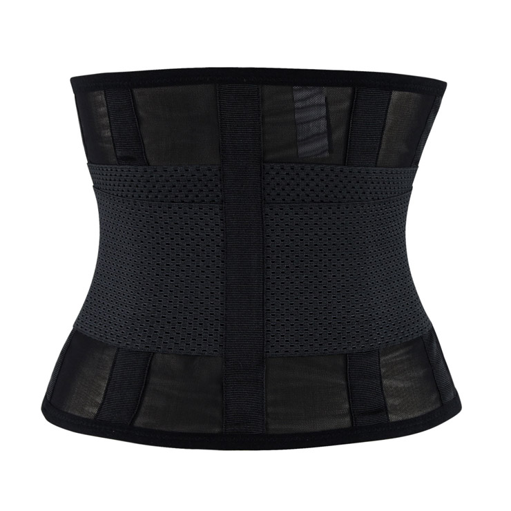 Workout Sport Gym Black Waist Trainer Belt Body Shaper for Hourglass