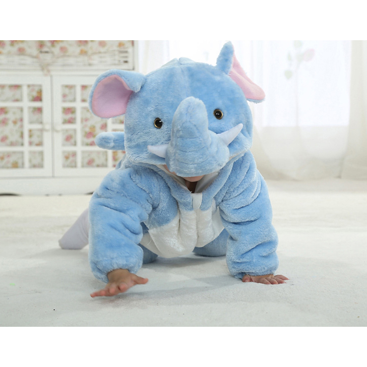 elephant baby romper