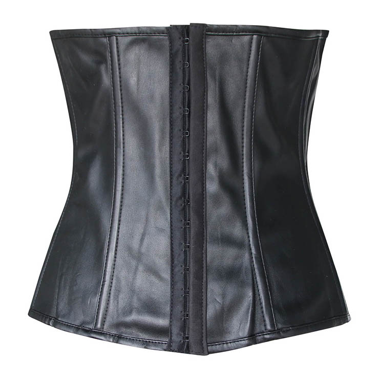 underwire bustier, Corsets, Cupless leather corset, #N2144
