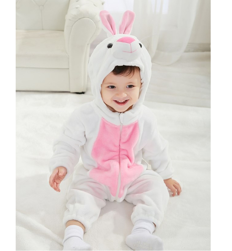Double Little White Rabbit Jumpsuit N6274