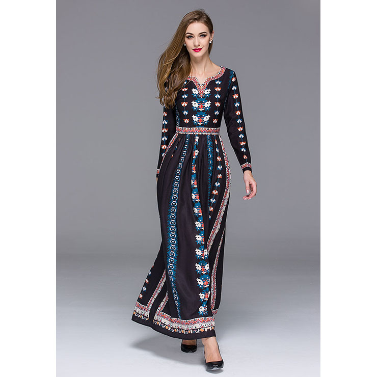 mexican bohemian dress