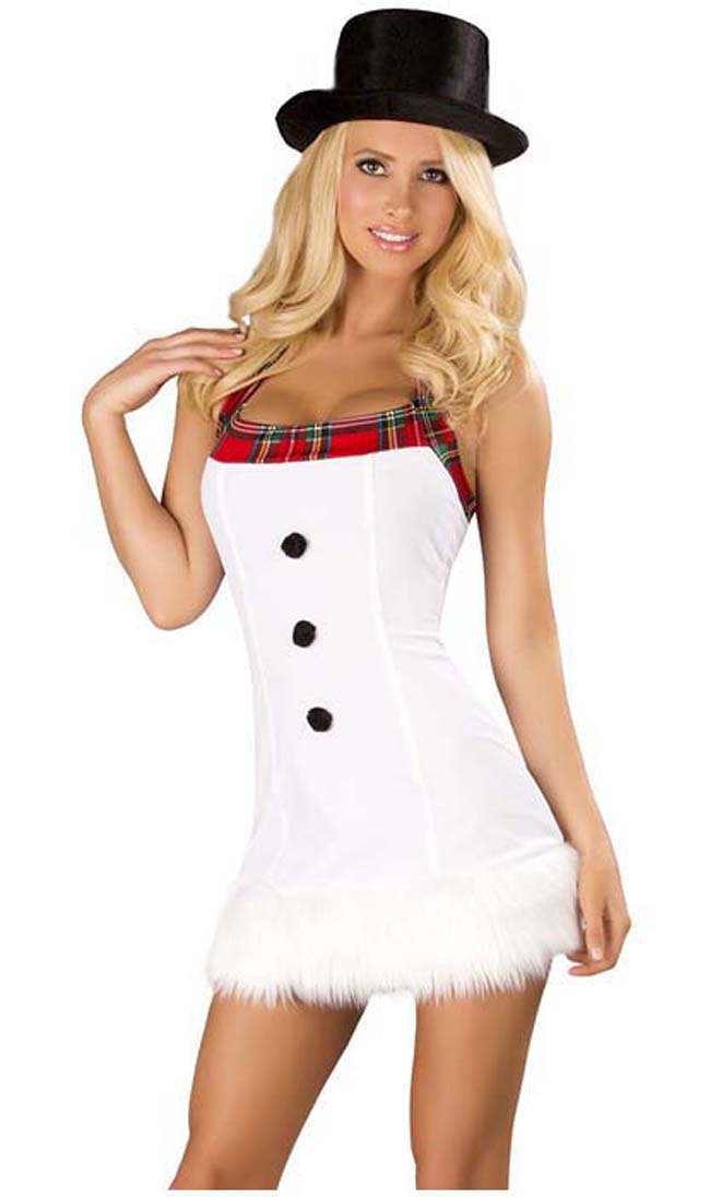 white santa outfit