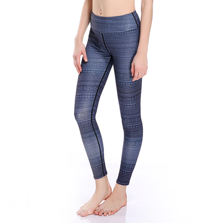 TD Collections Women's Funny Pattern Print Ankle Leggings – Stretchy Workout & Yoga Pants, Polyester Spandex - View #8