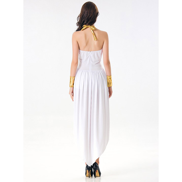 White Greek Goddess Adult Goddess Cosplay Costume N17079