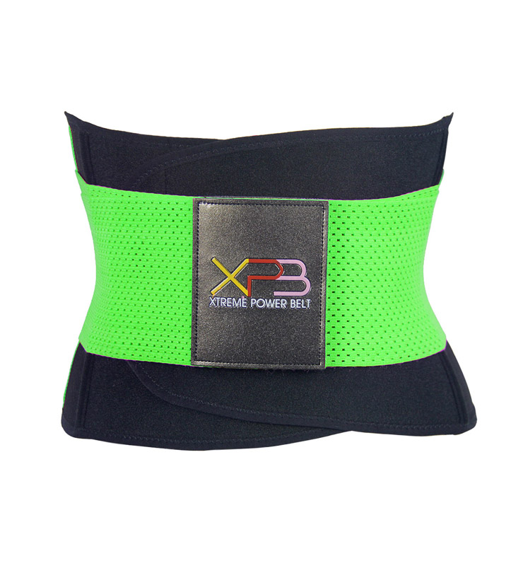 Sport Gym Green Waist Trainer Belt Body Shaper for Hourglass Shape N10987