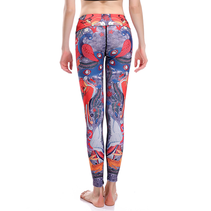 Women's Ultra Soft Popular 3D Printed Stretchy High Waist Ankle Length