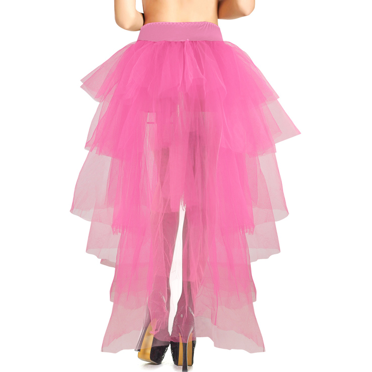 Long Tulle Bustle Skirt HG4260