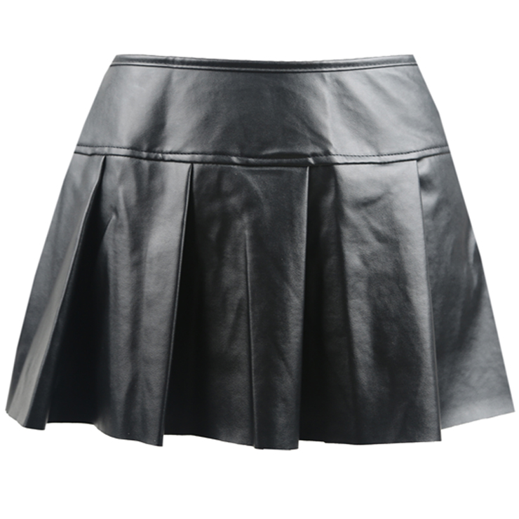Sexy Gothic Leather Skirt N8225