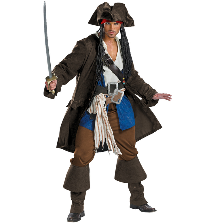 captain jack sparrow costume party city