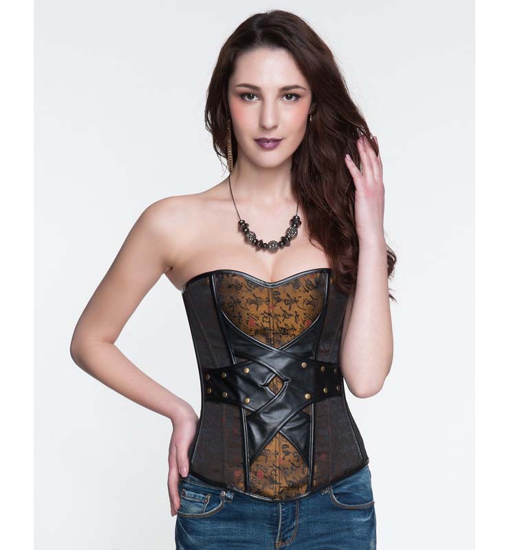 vintage white brocade lace up boned corset overbust bustier tops s vintage brocade embroidery boned overbust corset n10579 vintage white brocade lace up boned corset overbust bustier tops s vintage brocade embroidery boned overbust corset n10579