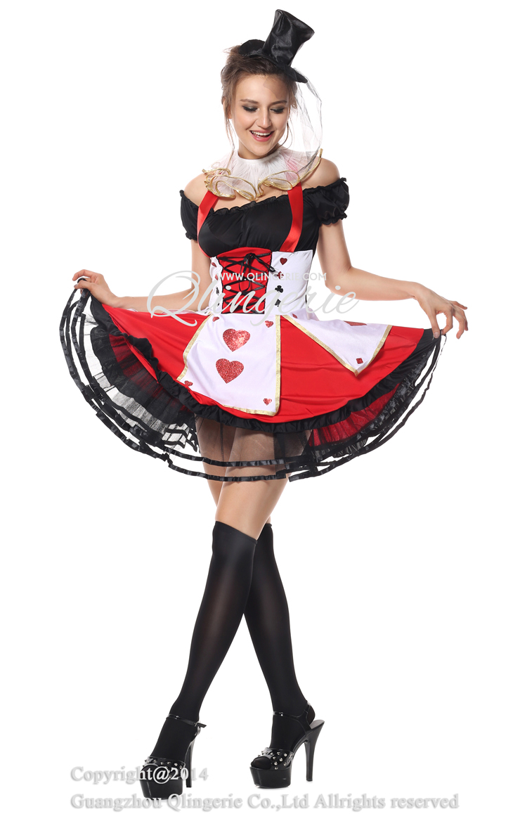 queen of hearts halloween costume n5616