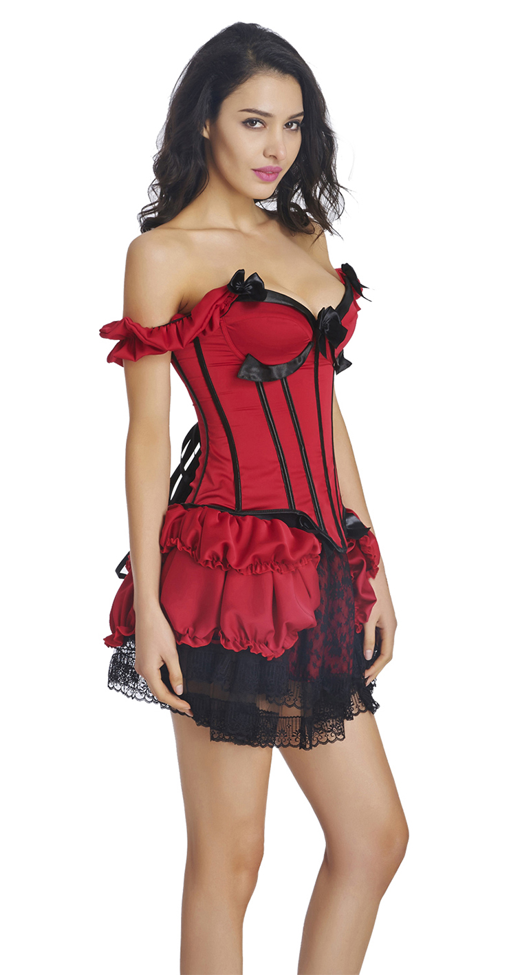 corset skirt long