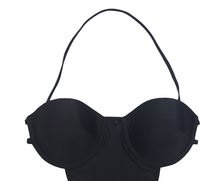 dark blue halter side cut out one piece swimsuit bk9642 swim 365 size chart