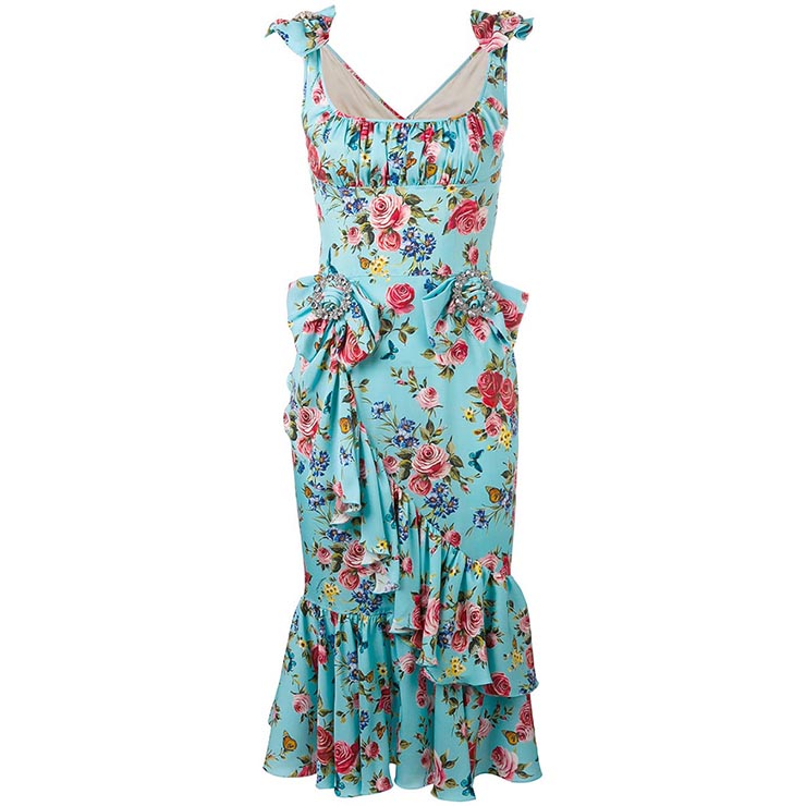 sky blue bodycon