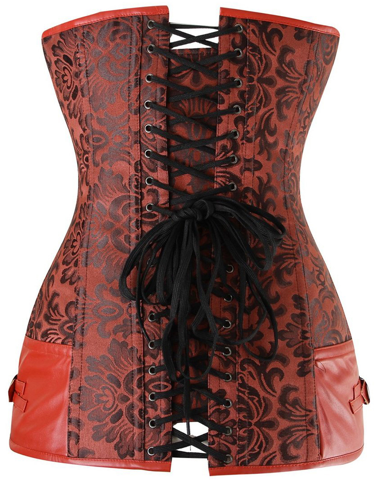 Steampunk Corset with Clasp Fasteners N4396