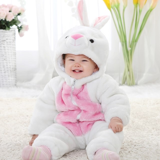 baby rabbit jumpsuit